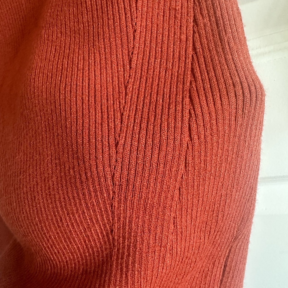 ALLSAINTS Rea Ribbed Midi Dress - Picture 12 of 13